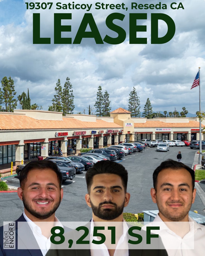 Leased: 19307 Saticoy St, Reseda, 8,251 SF